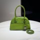 미우 미우 Miu Miu 5BB200 Vivant 가죽 백 Green 28cm