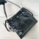 프라다 Prada 2VH215 Bonnie leather shoulder bag Black 36cm