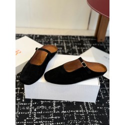 더 로우 The Row 슬리퍼 Black