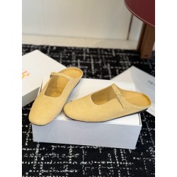더 로우 The Row 슬리퍼 yellow