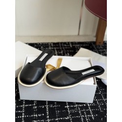 더 로우 The Row 슬리퍼 Black