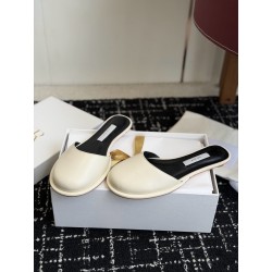 더 로우 The Row 슬리퍼 White