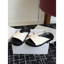 더 로우 The Row 슬리퍼 White
