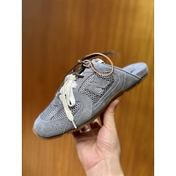 미우 미우 Miu Miu x New Balance 530 SL Deco Calf Leather Mules