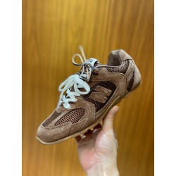 미우 미우 Miu Miu x New Balance 530 SL Suede Mesh Sneakers