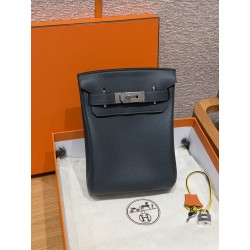 에르메스 Hermes Hac a dos 28cm Togo 3Y Caban 9O Jaune Naples 93 Prange/silver