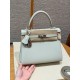 에르메스 Hermes Kelly 25cm Togo M4 Girs pale/silver