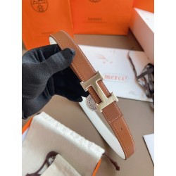 에르메스 Hermes H&double-sided Espom 벨트 24mm