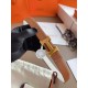 에르메스 Hermes H&double-sided Espom 벨트 24mm