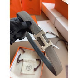 에르메스 Hermes H carving &double-sided Togo 벨트 32mm
