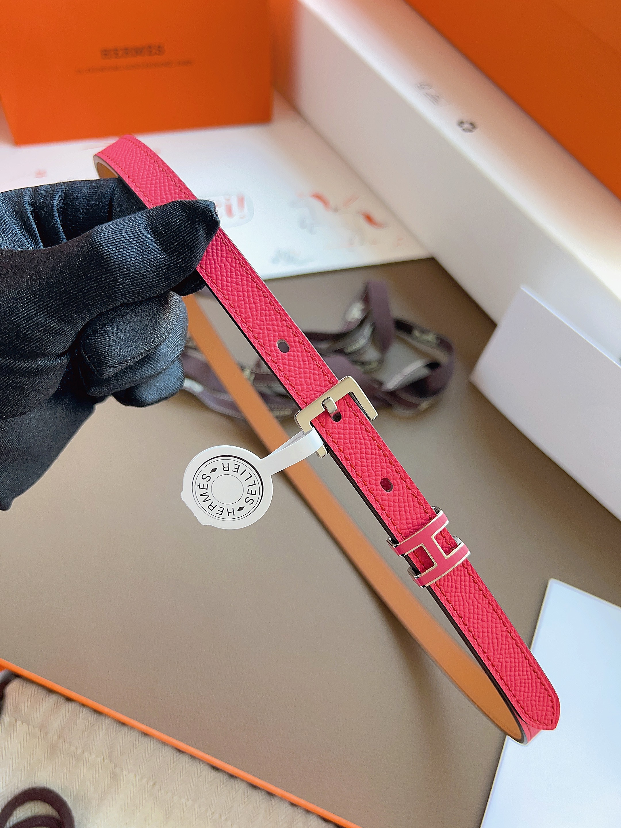 에르메스 Hermes Pop H&Epsom 벨트 15mm