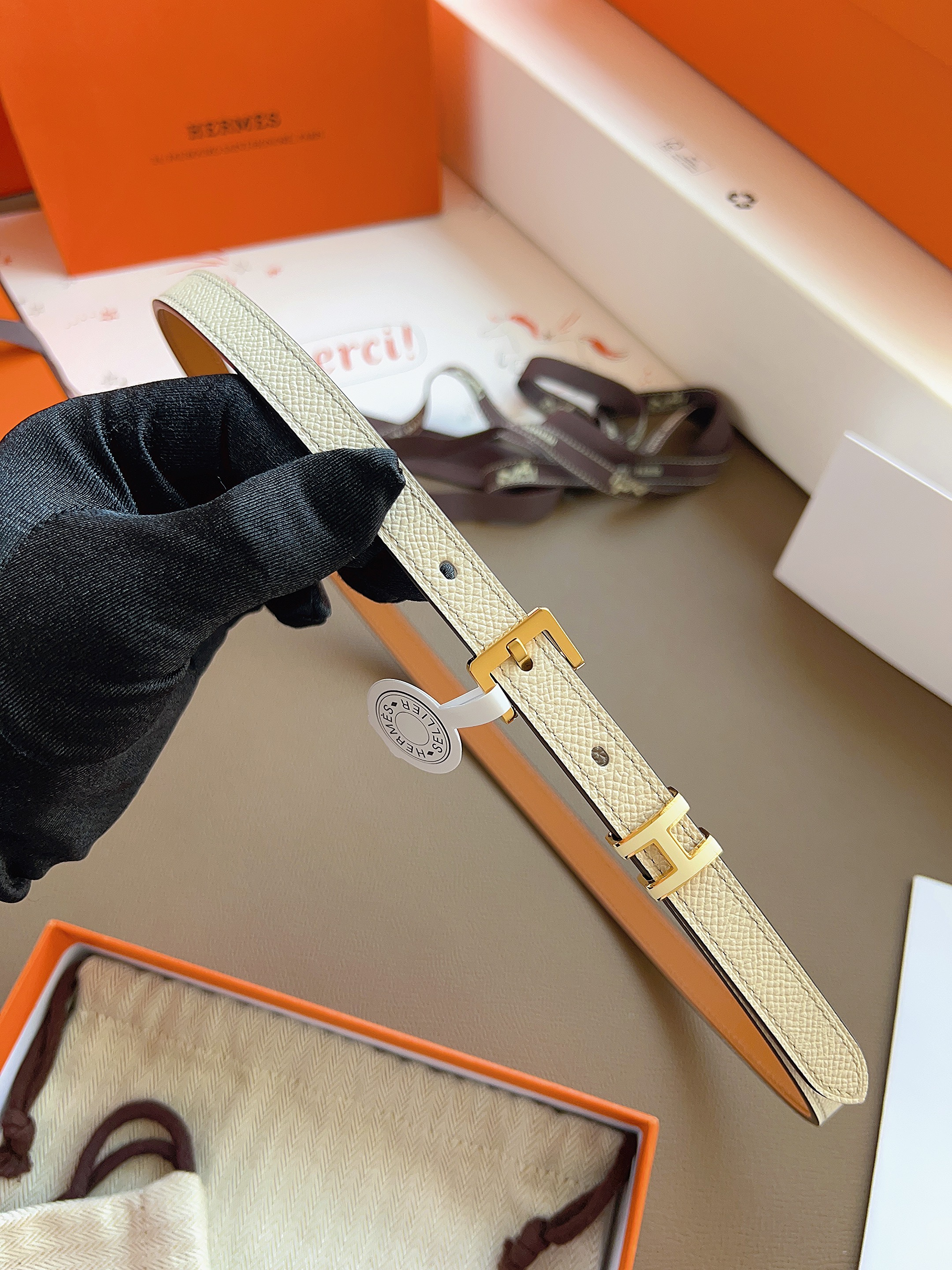 에르메스 Hermes Pop H&Epsom 벨트 15mm