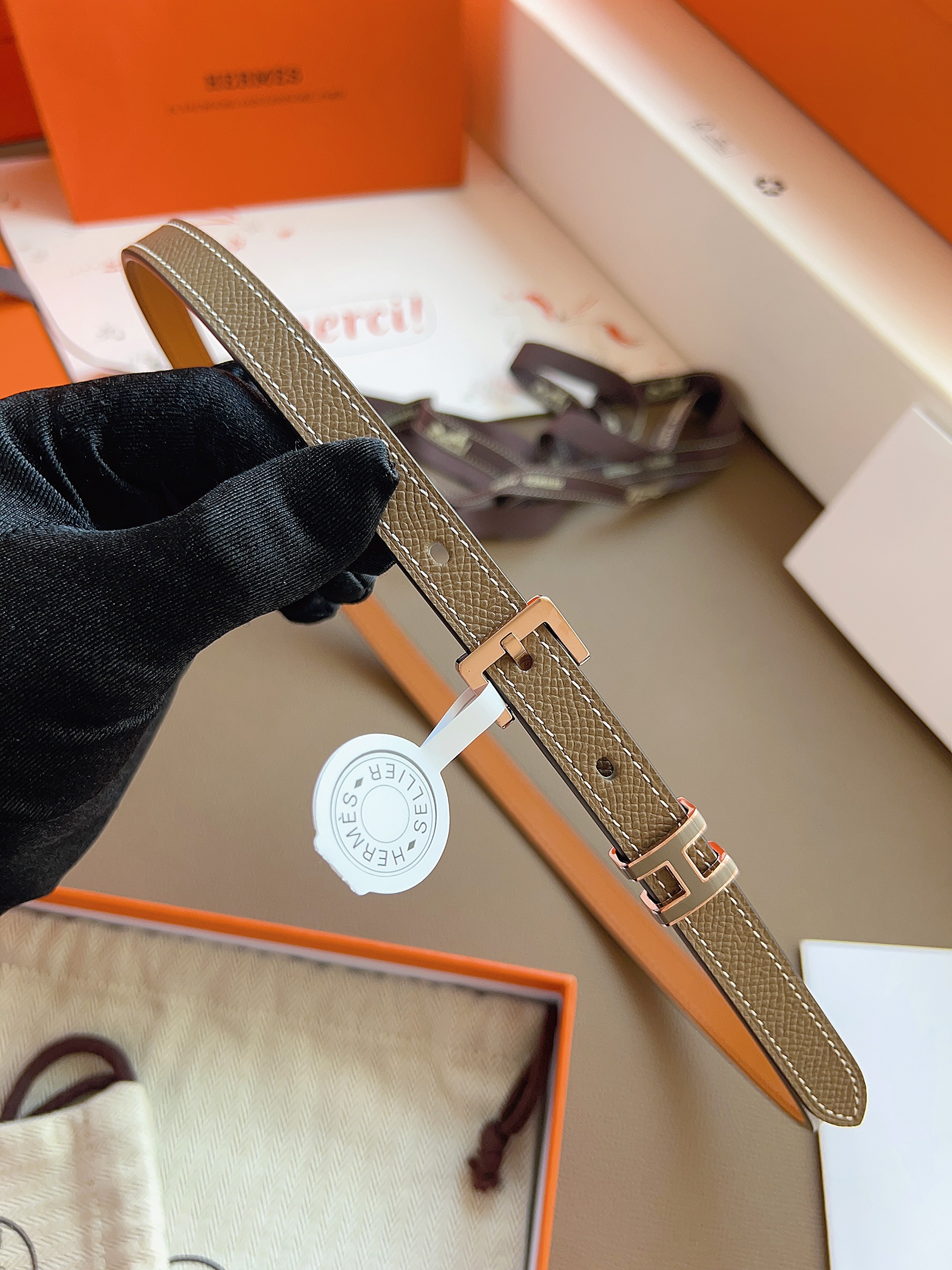 에르메스 Hermes Pop H&Epsom 벨트 15mm