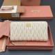 미우 미우 Miu Miu 5MO506 지갑 White 20cm