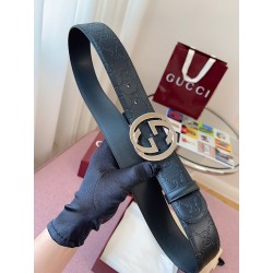 구찌 Gucci 인터로킹 G 버클 벨트 40mm