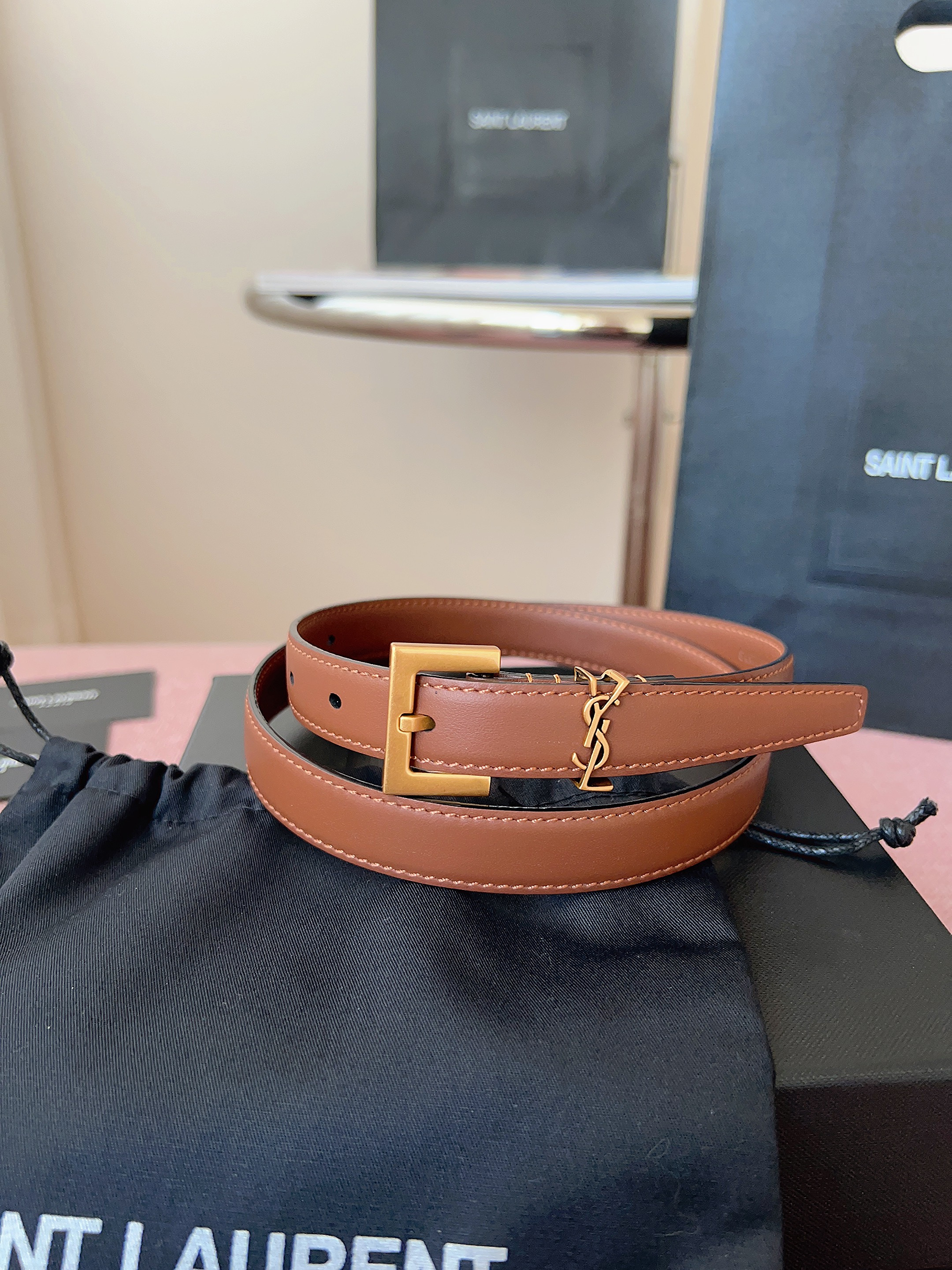 생로랑 Saint Laurent 벨트 20mm