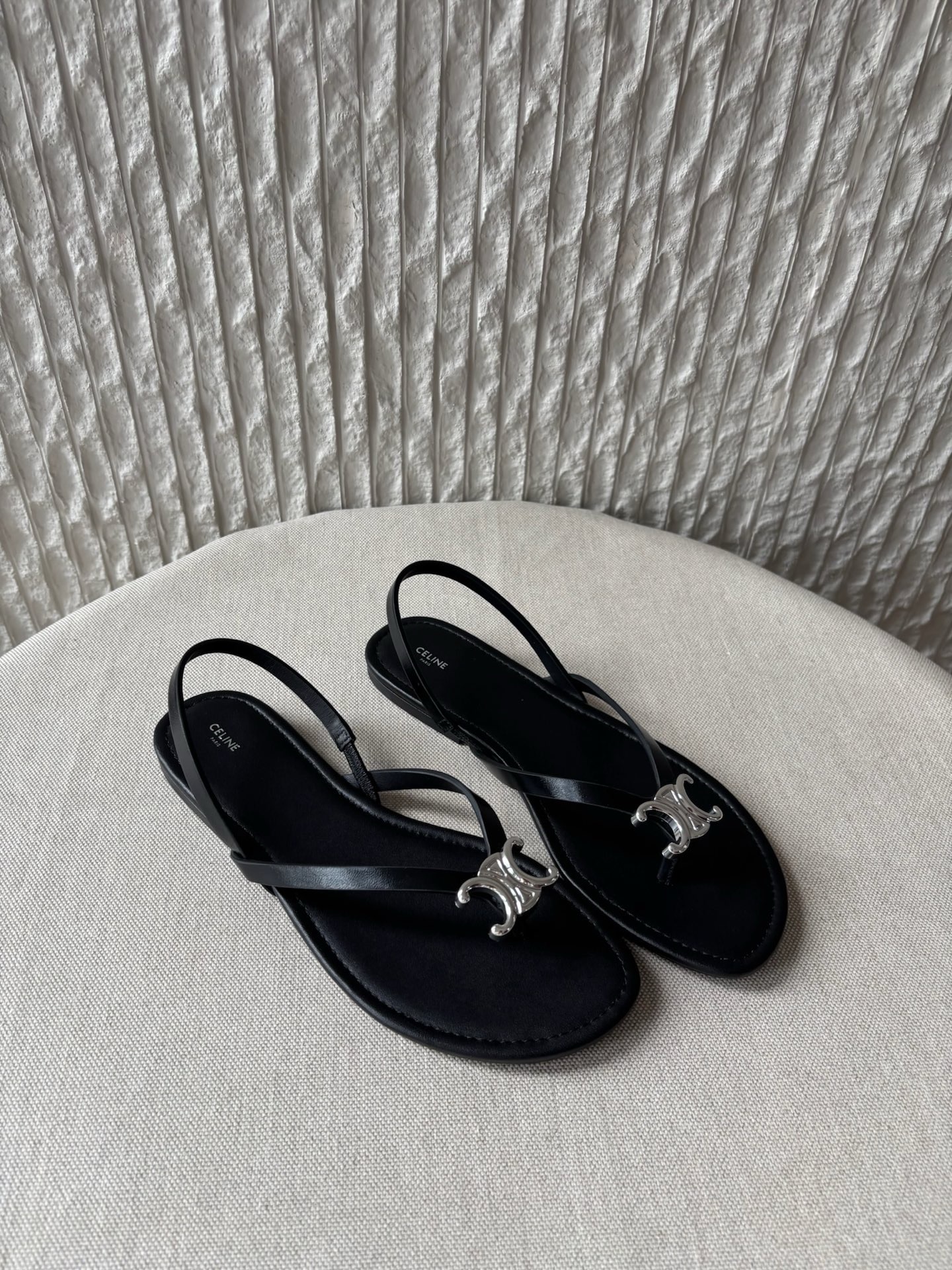 셀린느 Celine Biki Sandal Black