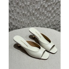살바토레 페라가모 Salvatore Ferragamo 힐 슬라이드 White