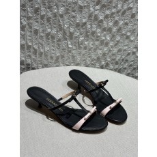 살바토레 페라가모 Salvatore Ferragamo 힐 슬라이드 Black