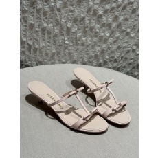 살바토레 페라가모 Salvatore Ferragamo 힐 슬라이드 Pink