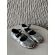 발렌시아가 Maison Margiela 플랫 silver