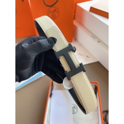 에르메스 Hermes H &double-sided Togo 벨트 32mm