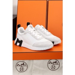 에르메스 Hermes Bouncing 스니커즈 White