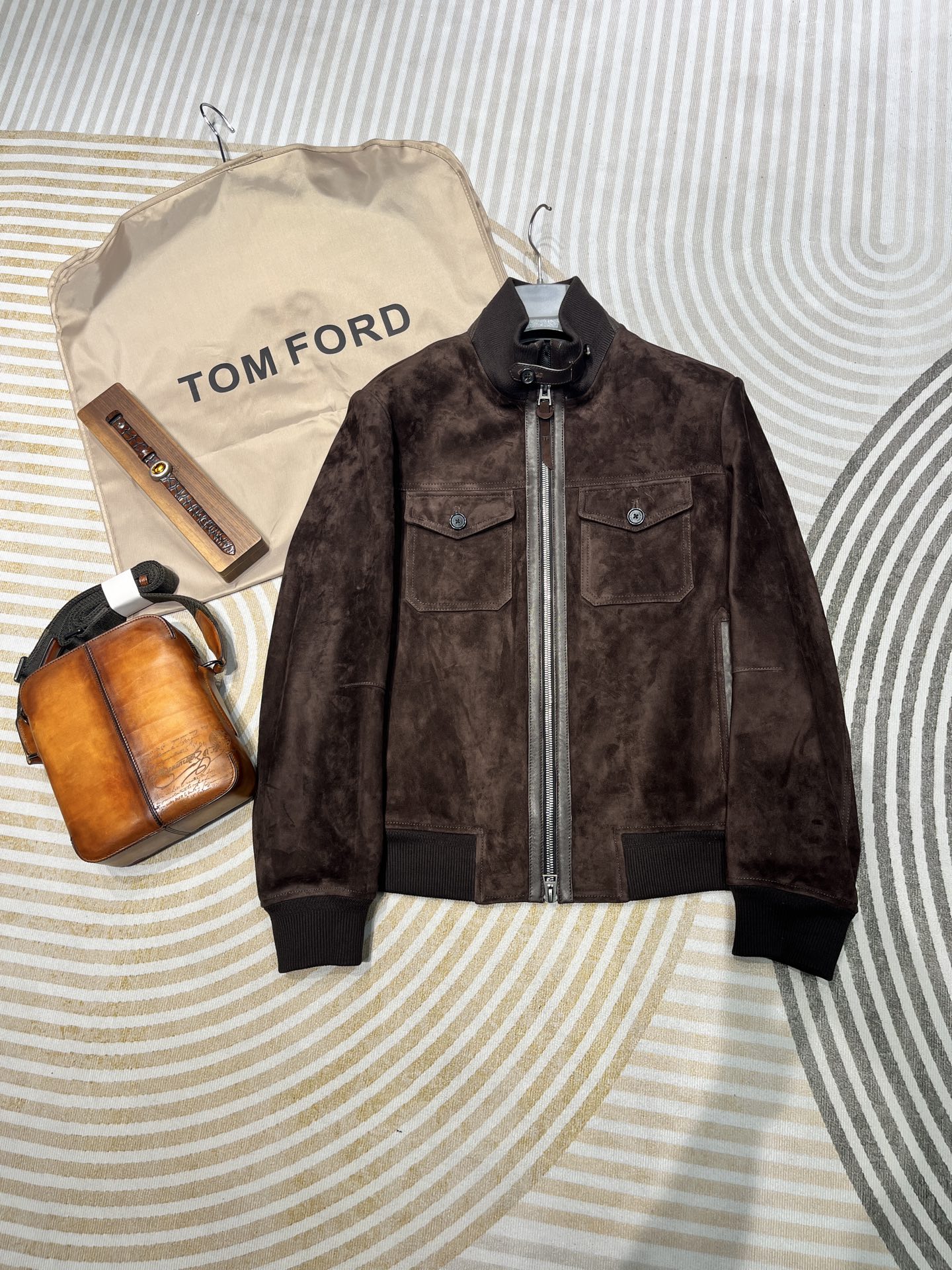 톰 포드 Tom Ford 레더 재킷