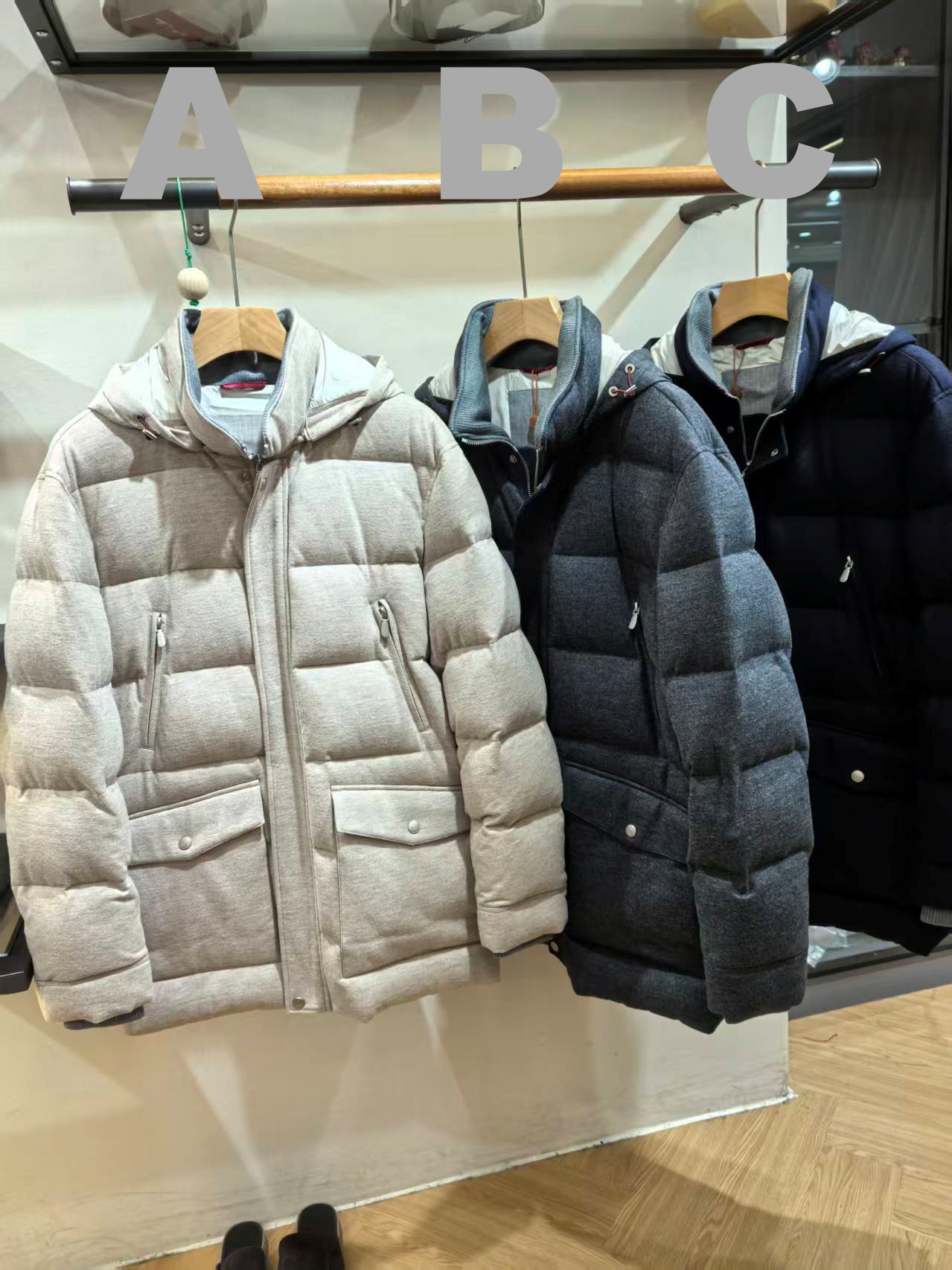 브루넬로 쿠치넬리 Brunello Cucineli 다운재킷