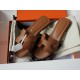 에르메스 Hermes Oran Box 슬리퍼 Brown